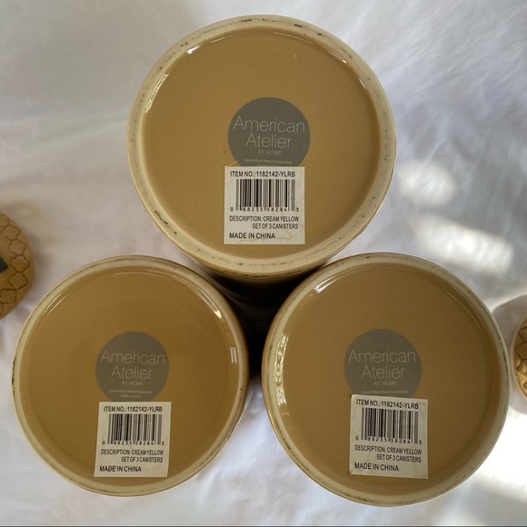 American Atelier Set of 3 Canisters - Picture 7 of 12